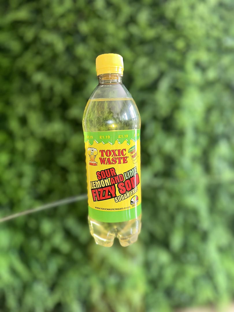 Toxic Waste Sour Lemon and Lime Fizzy Soda (UK)