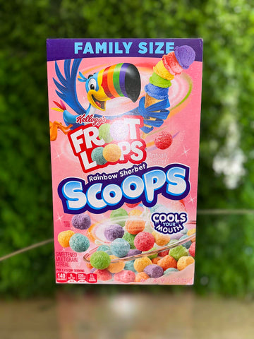 Fruit Loops Rainbow Sorbet Ice Creme Scoop Flavor (Regular box)