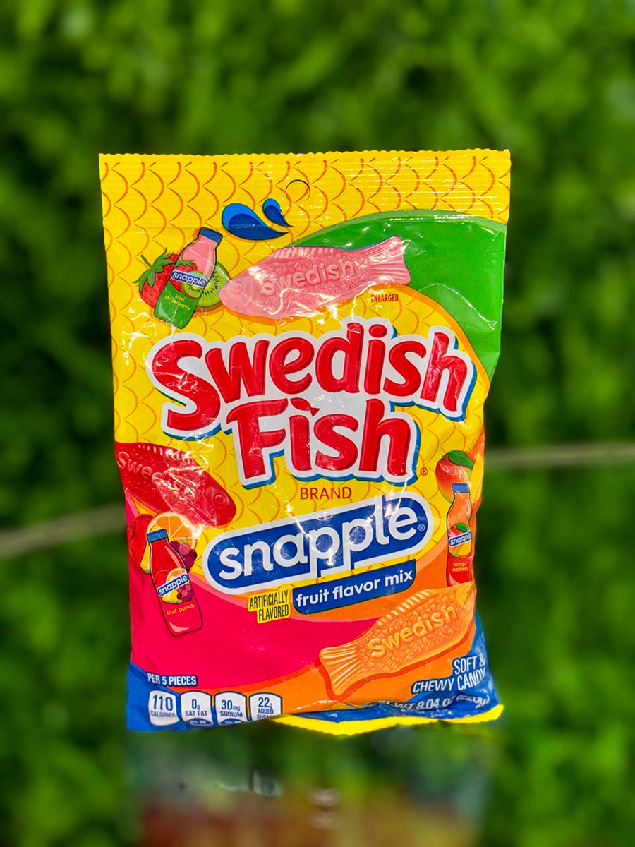 Swedish Fish Snapple Fruit Flavor Mix