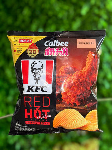 Calbee KFC Red Hot Fried Chicken Flavor (Japan)