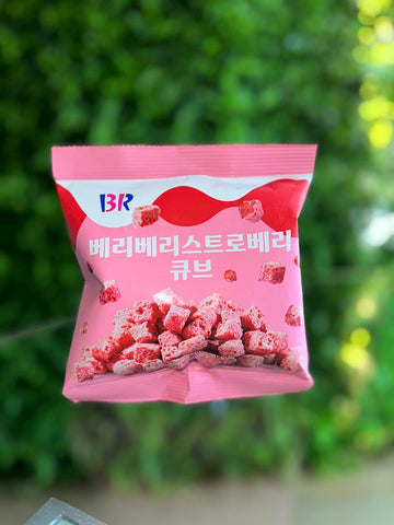 Baskin Robins Very Berry Strawberry Cubes (Korea)