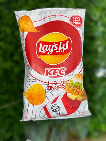 Lay's KFC Chicken Sandwich Flavor (Large Bag) (Saudi Arabia)