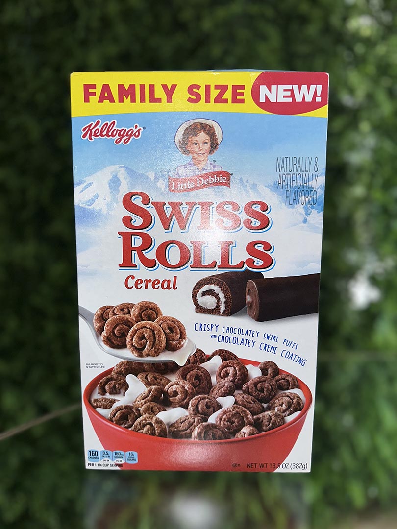 Kellogg's Little Debbies Swiss Rolls Cereal