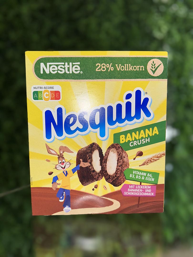 Nestle Nesquik  Banana Crush Cereal (Vietnam)