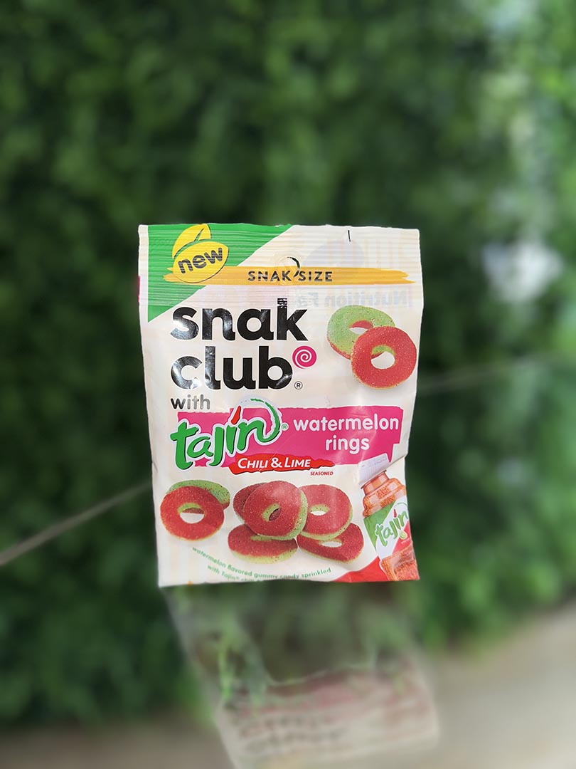 Snack Club Tajin Watermelon Rings  Chili and lime (Large bag)