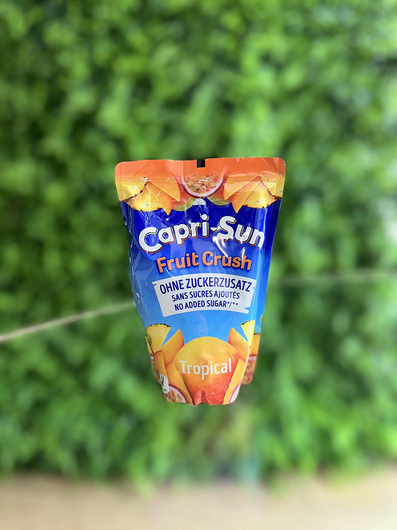 Capri Sun Fruit Crush Tropical Flavor (Germany)
