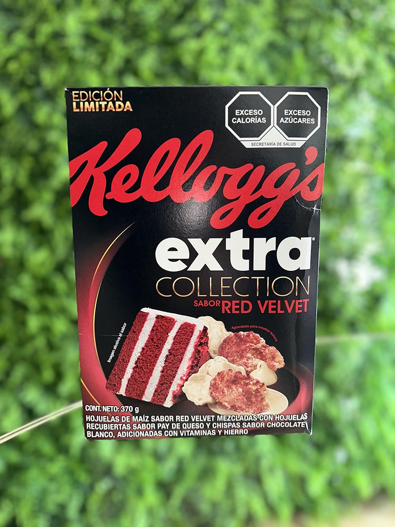Limited Edition Kellogg's Extra Collection Red Velvet Flavor (Mexico)