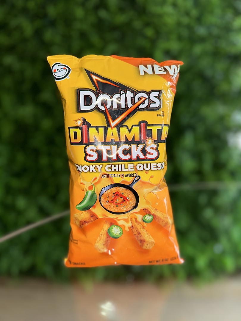 Doritos Dinamitas Sticks Smoky Chile Queso Flavor