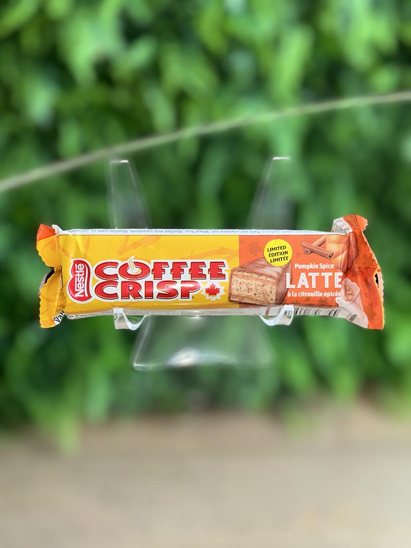 Limited edition Coffee Crisp Pumpkin Spice Latte Flavor (Canada)