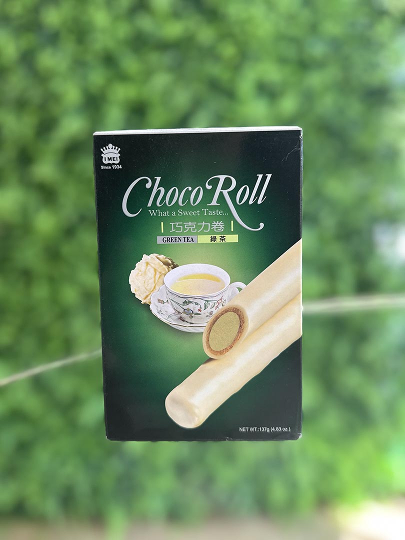 Choco Roll White Chocolate Green Tea Stick (Taiwan)