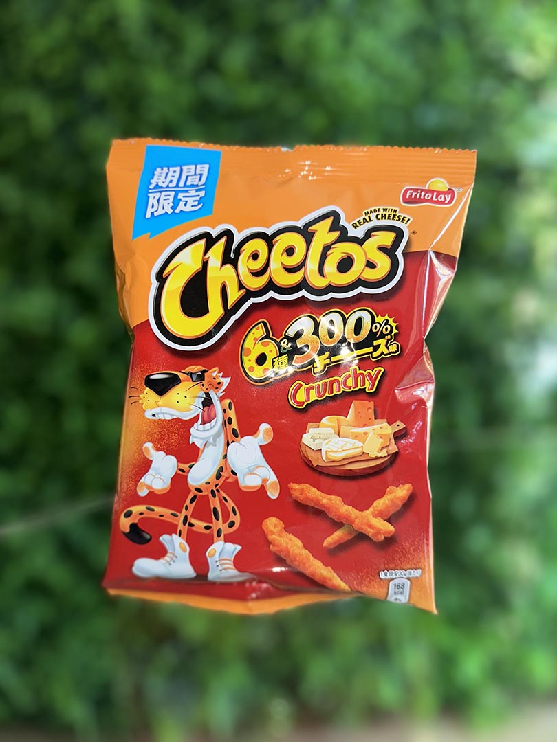 Limited Edition Cheetos 6 Different Cheese Flavor 300% (Japan)