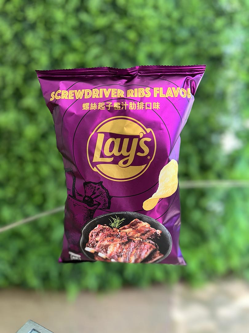 Lay's Screwdriver ribs Flavor (Taiwan)