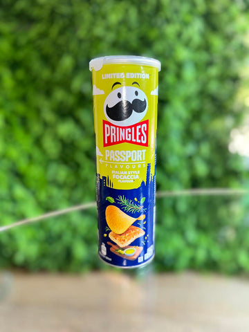 Limited Edition Pringles Italian Style Focaccia Flavor (UK)