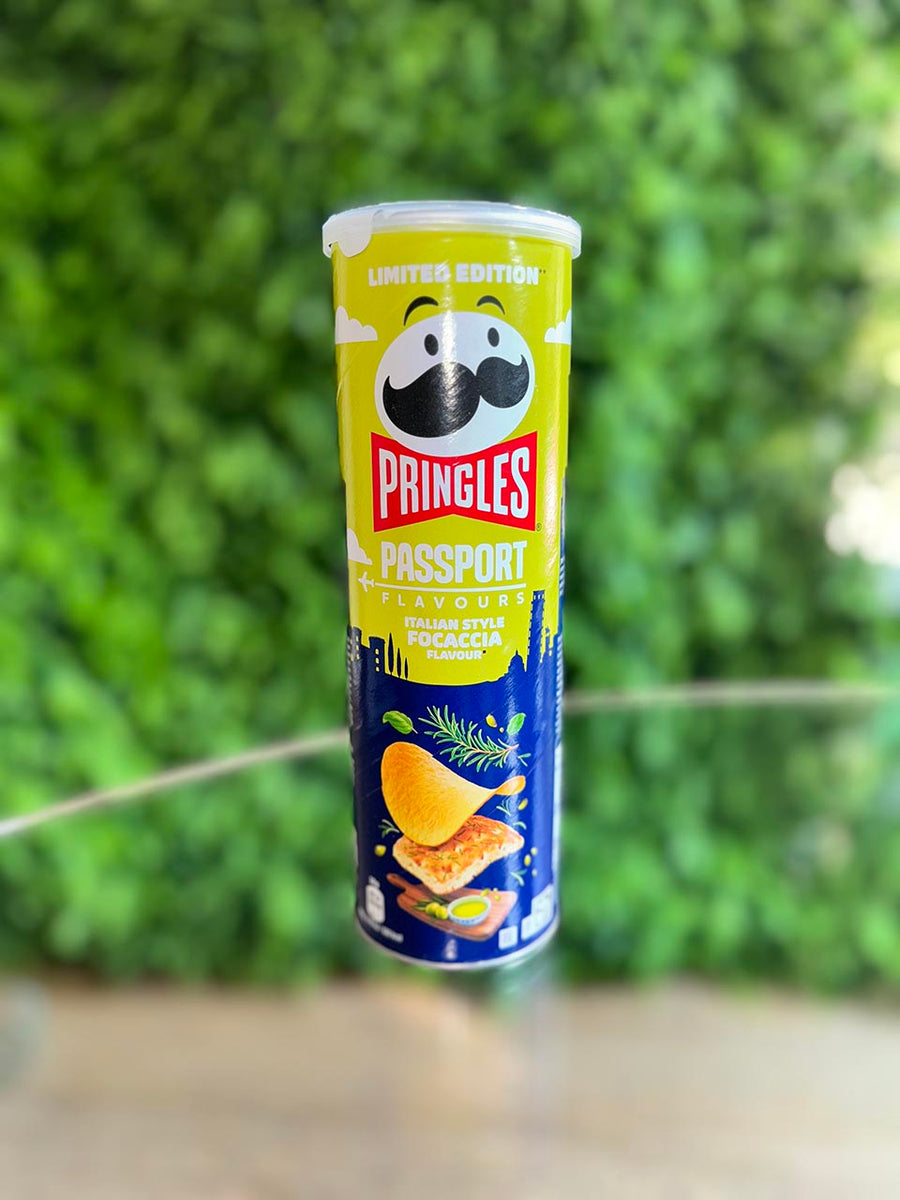 Limited Edition Pringles Italian Style Focaccia Flavor (UK)