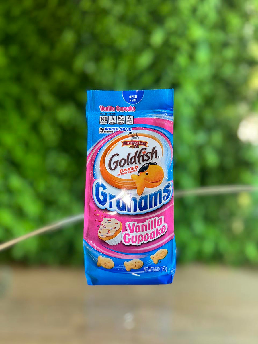 Goldfish Baked Grahams Vanilla Cupcake Flavor