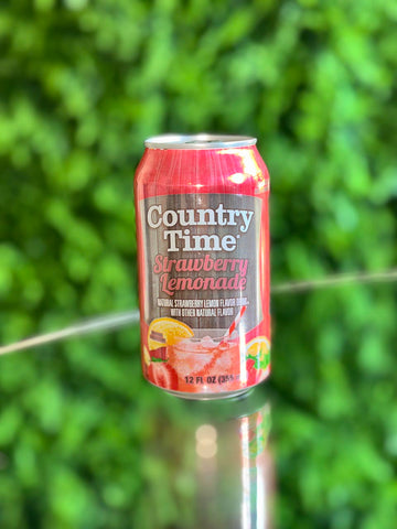 Country Time Strawberry Lemonade Can