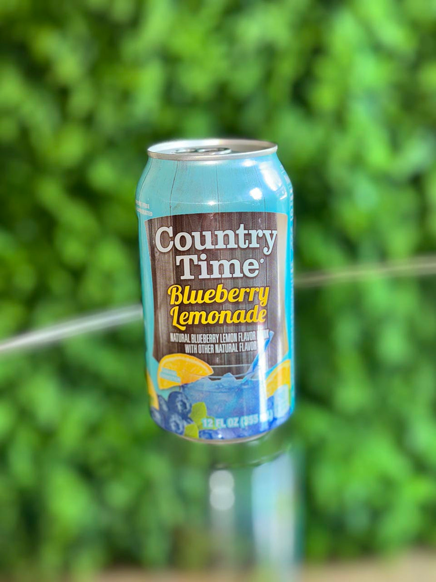 Country Time Blueberry Lemonade Flavor Can