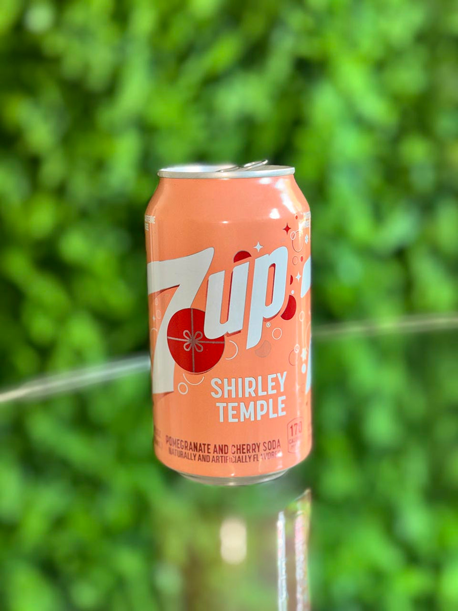 7up Shirley Temple Pomegranate and Cherry Flavor