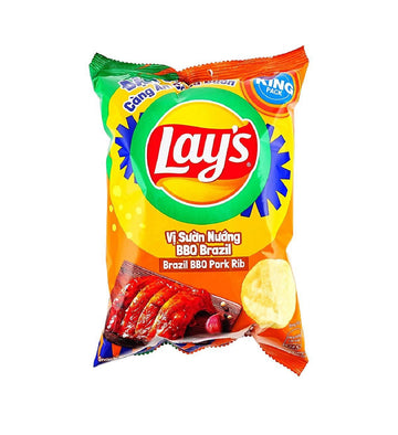 Lays Brazil BBQ Pork Rib (Vietnam)
