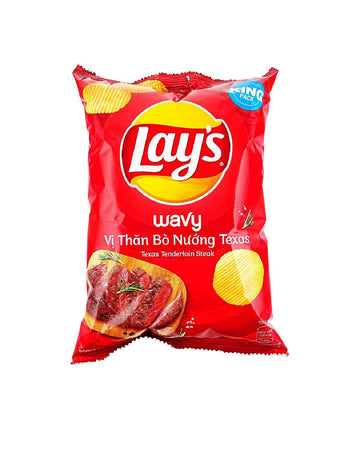 Lays Texas Tenderloin Steak (Vietnam)