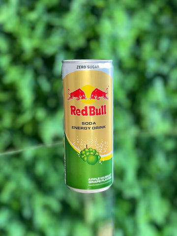 Red Bull Soda Energy Drink Apple Muscat Grape Flavor (Thailand)