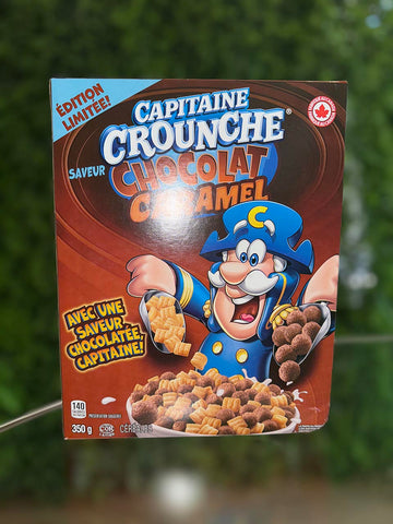 Limited Edition Captain Crunch Chocolate Caramel Crunch Flavor (Canada)