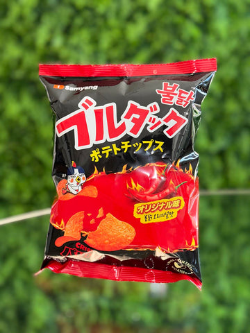 Buldak Ramen Crispy Potato Chips Xtra Hot Chili Flavor (Japan)