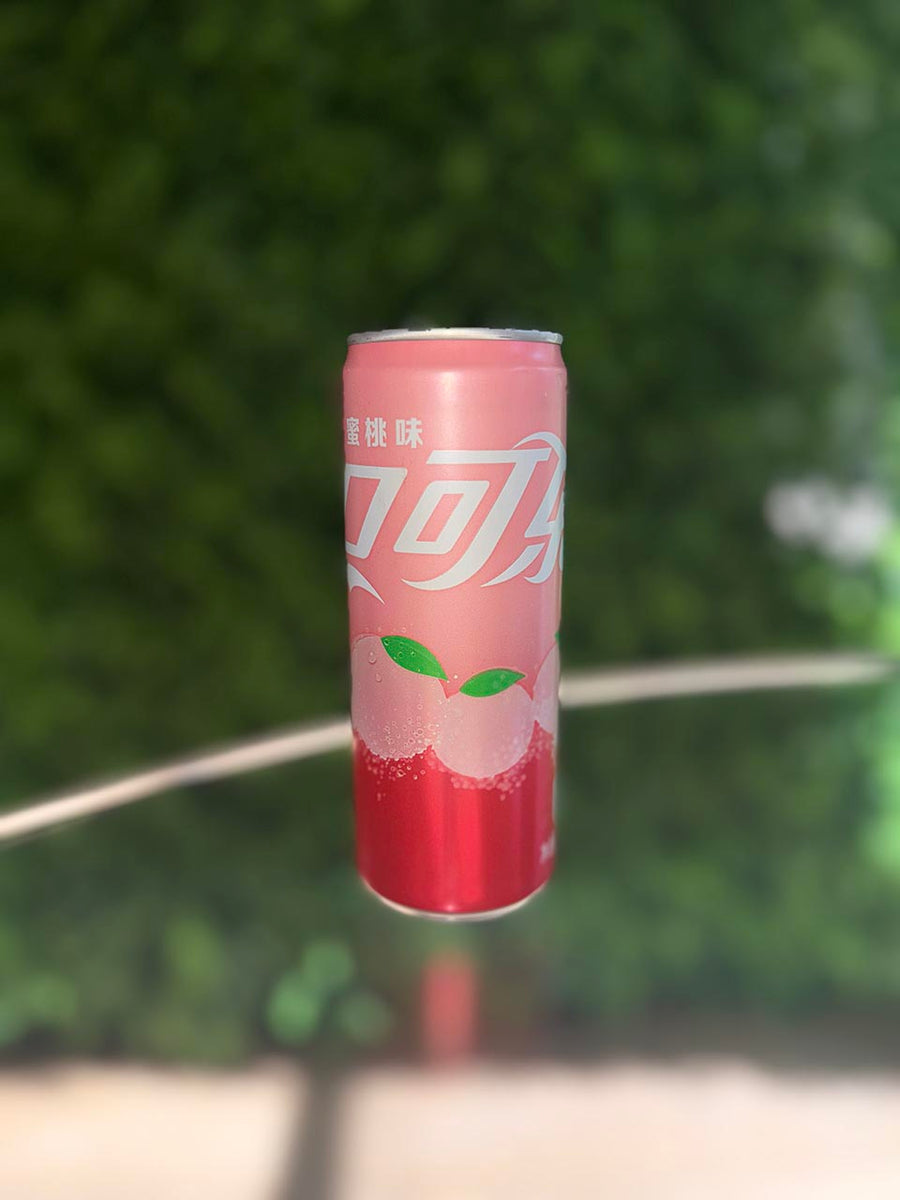 Coca Cola Peach Flavor Aluminum Can (China)