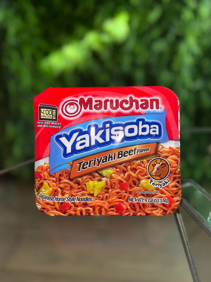 Marian Yakisoba Teriyaki Beef Flavor Japanese style noodles