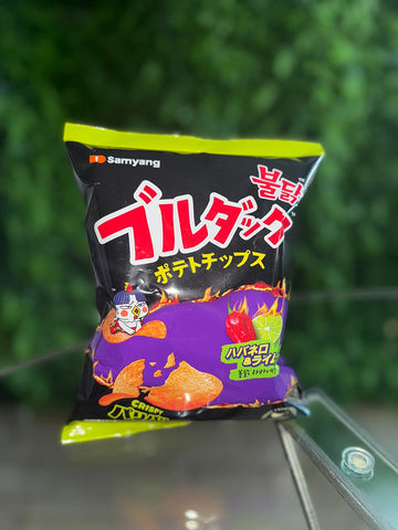 Buldak Habanero and Lime Potato Chip Flavor (Korea)