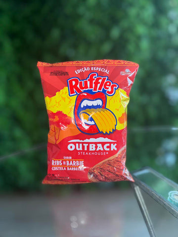 Ruffles Outback Steakhouse Barbecue Ribs Flavor (Brazil)