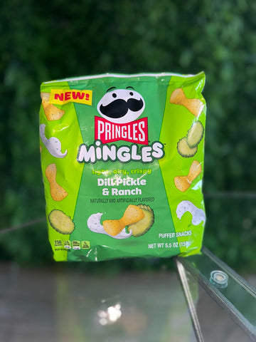 Pringles Mingles Puffed Dill Pickle and Ranch Flavor