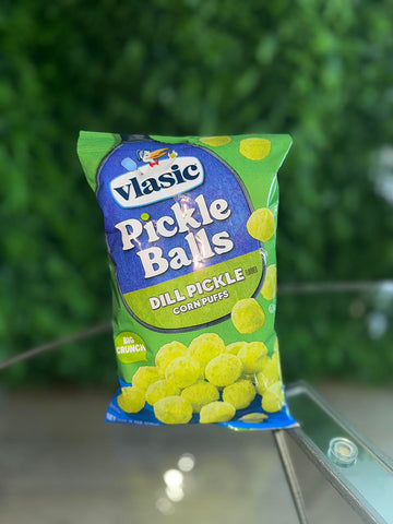 Vlasic Pickle Balls Dill Pickle Corn Puffs