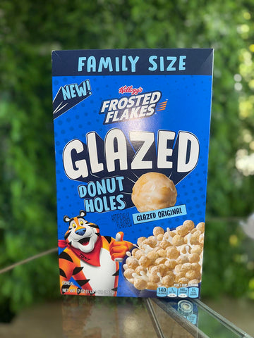 Kellogg's Frosted Flakes Glazed Donut Holes Flavor (Regular box)