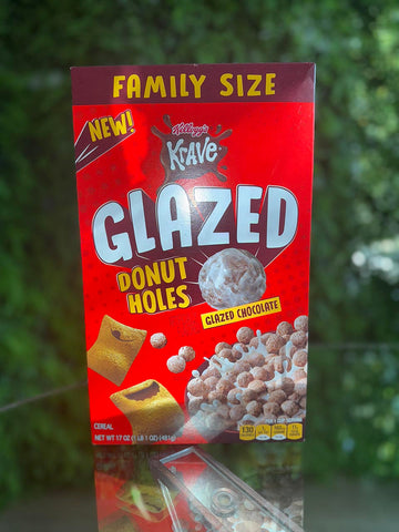 Kellogg's Krave Glazed Donut Hole Flavor