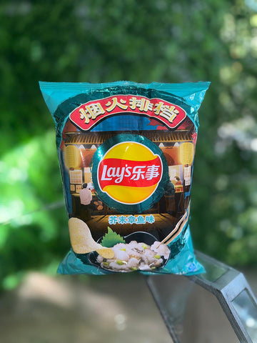 Lays Wasabi Octopus Flavor (China)