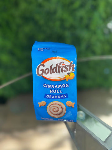 Goldfish Cinnamon Roll Grahams Flavor