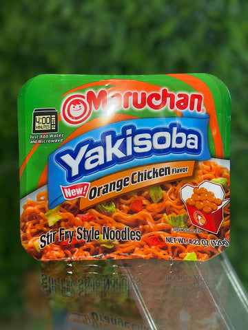 Maruchan Yakisoba Stir Fry Noodles Orange Chicken Flavor