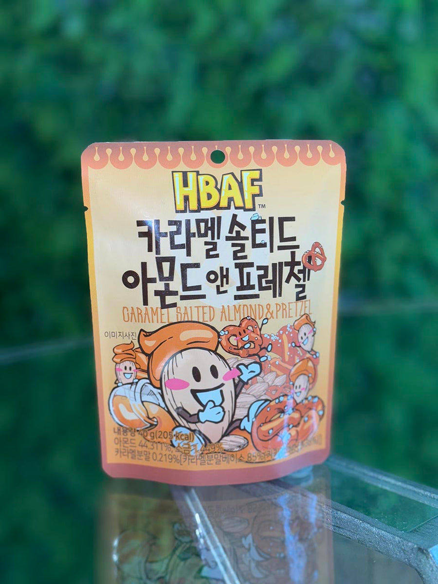 HBAF Salted Carmel Almonds and Pretzels Flavor (Korea)