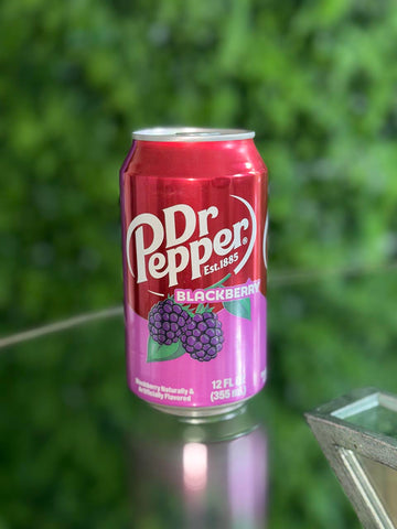 Dr Pepper Blackberry Flavor Can