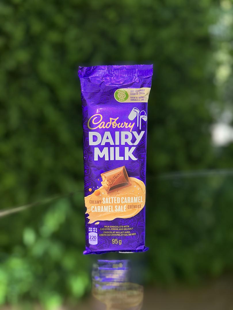 Cadbury Daily Milk Salted Caramel Flavor (Canada)