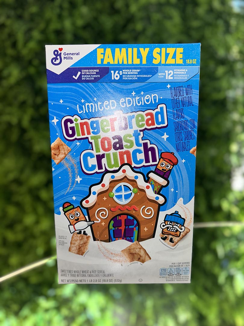 Limited Edition Gingerbread Toast Crunch Flavor