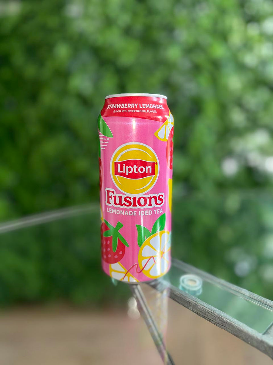 Lipton Fusion Strawberry Lemonade Flavor