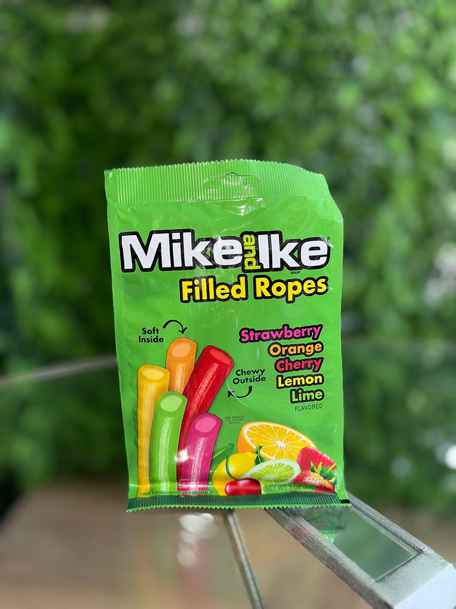 Mike and Ike Filled Ropes Candy