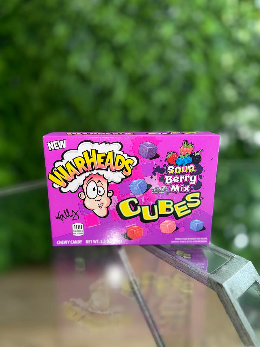 New Warhead Cubes Sour Berry Mix