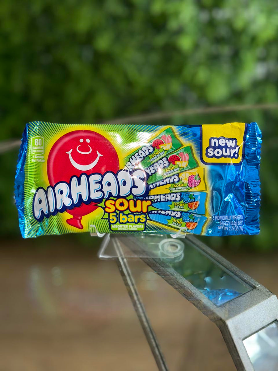 New Sour Airheads Bars Fruit Mix