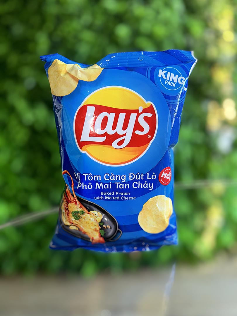 Lay's Baked Prawn w Melted Cheese Flavor (Vietnam)