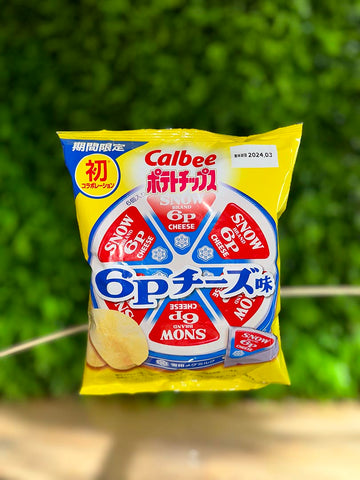 Limited Edition Calbee Snow Brand 6P Cheese Flavor (Japan)
