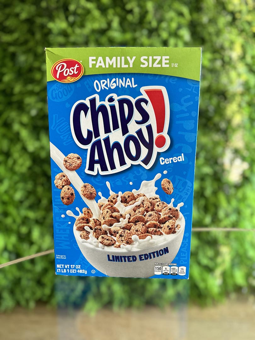 Limited Edition Chips Ahoy Cereal Flavor