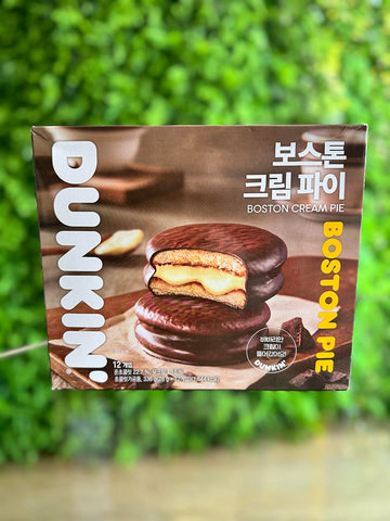 Dunkin Donut Boston Creme Pie Box (Korea)